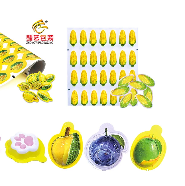 3D Fruit Molding Packaging Thermoforming PVC Film Roll Rigid Clear PET Plastic Twist Film for Food Packing Blister Sheet