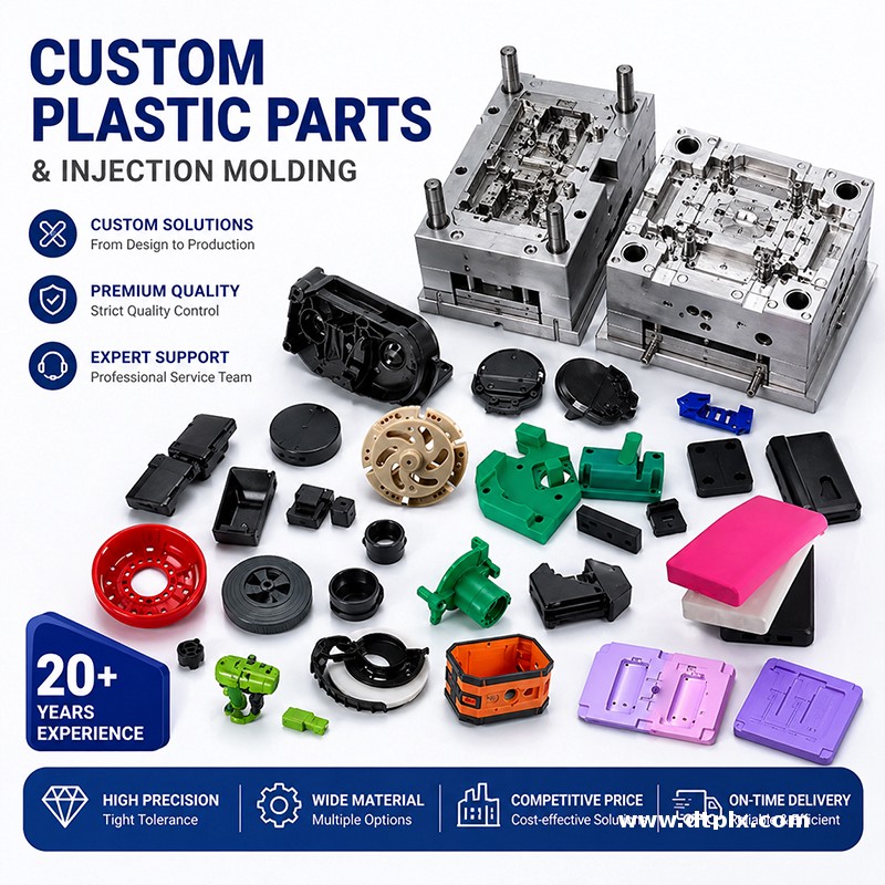 Custom PP ABS PVC Plastic Products Injection Molding Service Custom Plastic Injection Mold Injection Mold Suppliers