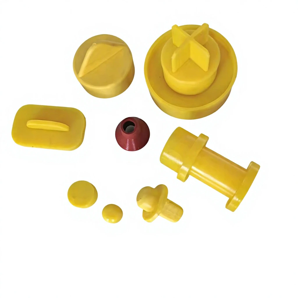 Taixin Custom Plastic Polyurethane (PU) Shaped Parts-Wear Resistant Buffer Blocks Injection Molding Cutting Services