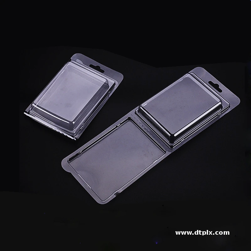Custom Plastic Pet Vacuum Formed Case With Printed Box for Cosmetics Tools Packaging Plastic Vacuum Forming Blister Inner Trays