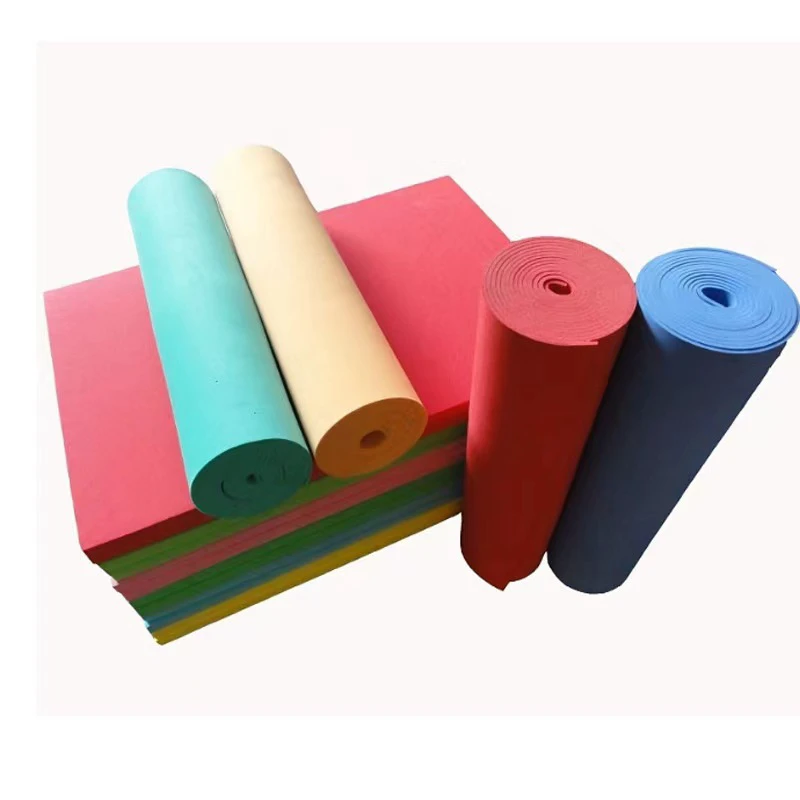 Custom Size High Density Eva Foam Sheet 38 to 60 Degrees Hardness Eva Plastic Sheets Roll