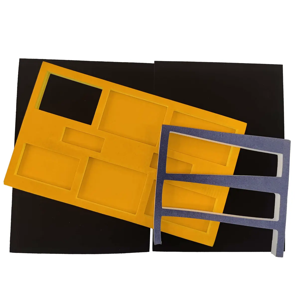 Premium Molded EVA Foam Die-Cutting Inserts - Shock Proof Custom Box Packaging for Fragile Products