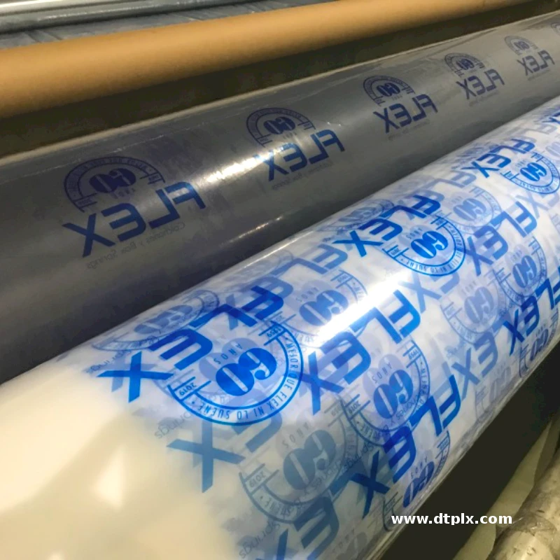 Plastic Packaging Polyethylene Film Transparent Printing PE Film for All Mattress Rolling, Foam Sofa Packing, Fabric Warping