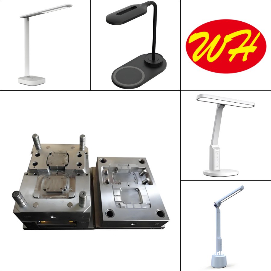 ABS PP High-quality Customized Plastic Injection Molding Service. Plastic Injection Molds Are Used for Various Desk Lamps