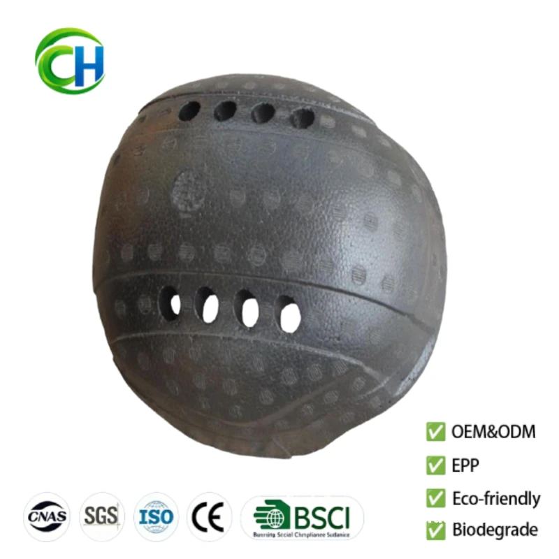 Custom Molded Waterproof EPP Foam Shock Absorption Lightweight Helmet Liner for Transportation Protection