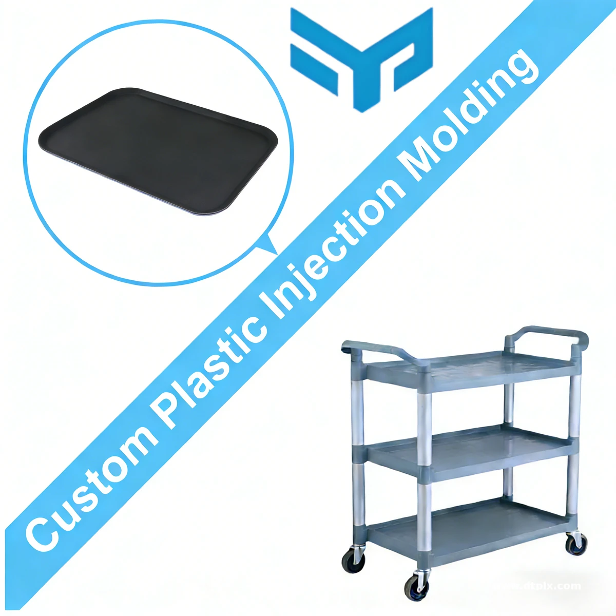 One Stop Source Factory Recyclable Material Corrosion Resistant Custom Plastic Injection Molding For Storage Box