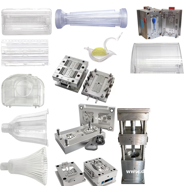 Transparent Clear GPPS ABS PC Acrylic Plastic Injection Molding Service Custom Part Cutting for Plastic Products