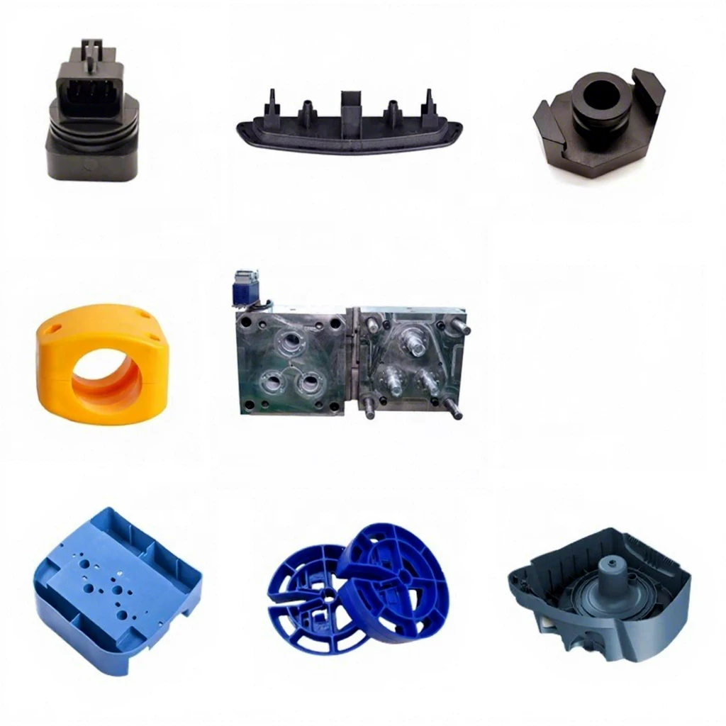 JCX Plastic Manufacturer Customized Injection Mold Manufacturing Plastic Industrial Molding Customized Colors Customized Sizes