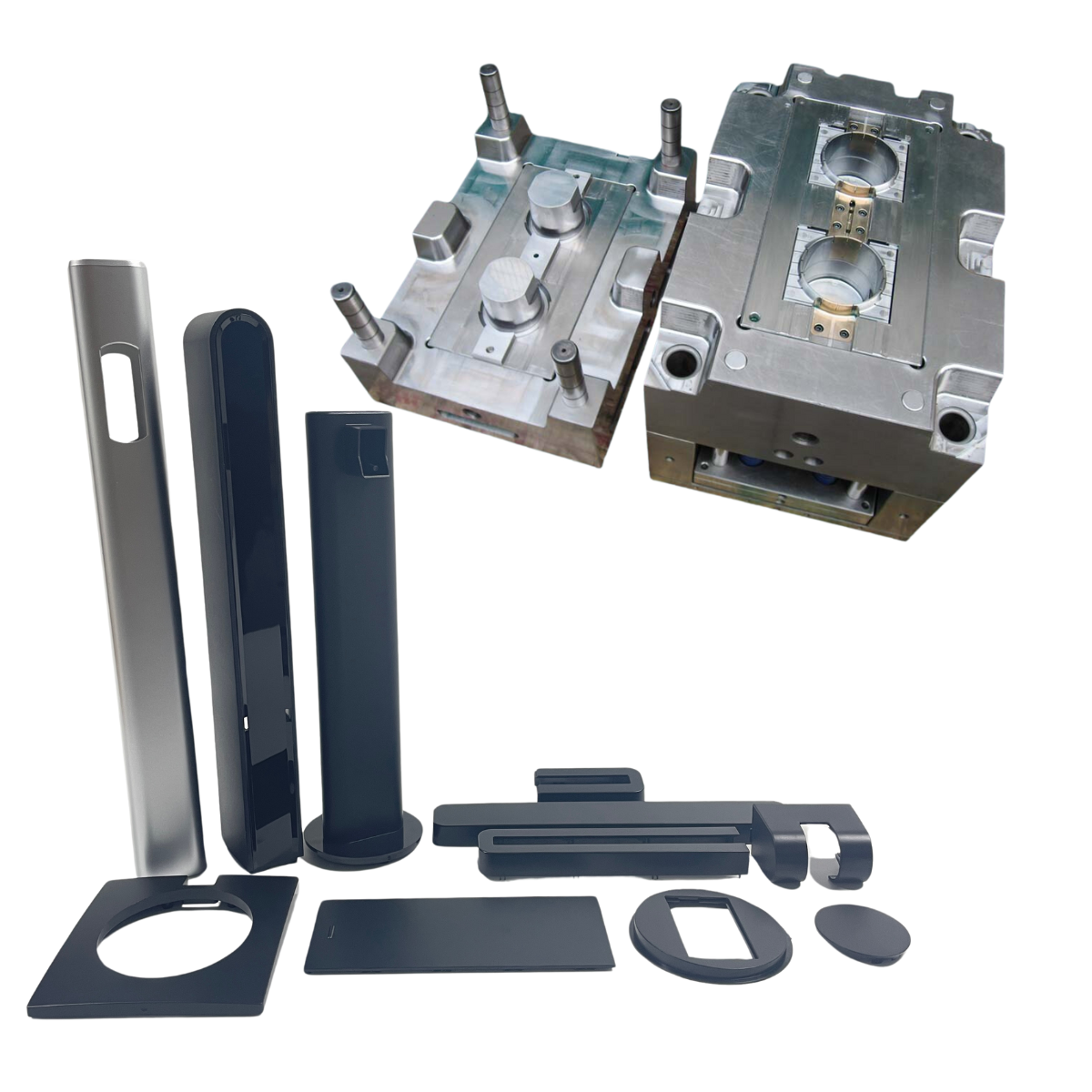 Custom Plastic Injection Mold Service Prototype Manufacturing Precision Mould Quickly Delivery Stable Quality Mass Production