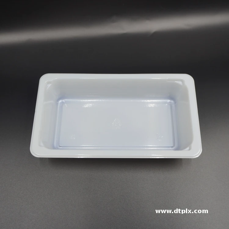 Factory Supply High Temperature Resistance Plastic Trays Food Grade Plastic Food Tray Blister Packaging for Fish&Vegetable