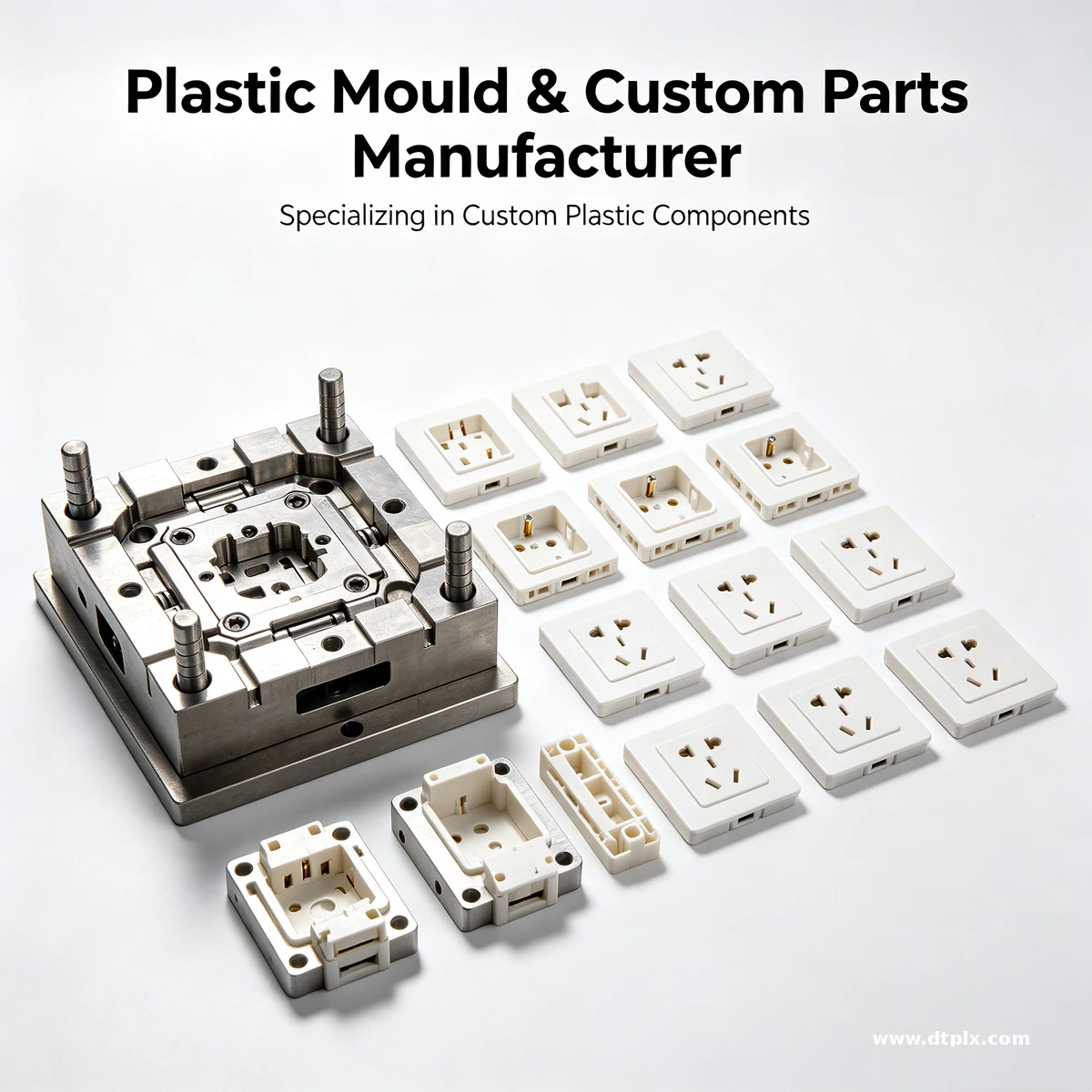 OEM Manufacturer Custom Plastic Injection Mold With Various Material Options For Automotive Electronics And Home Appliances