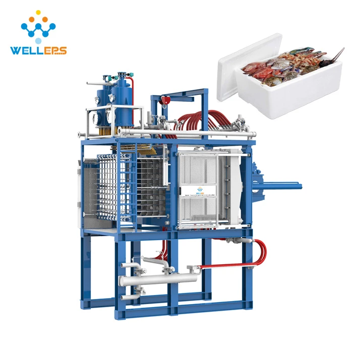 Customizable Automatic EPS Styrofoam Machine for Shipping Boxes Fish Packaging with Pump Motor Bearing Core Components