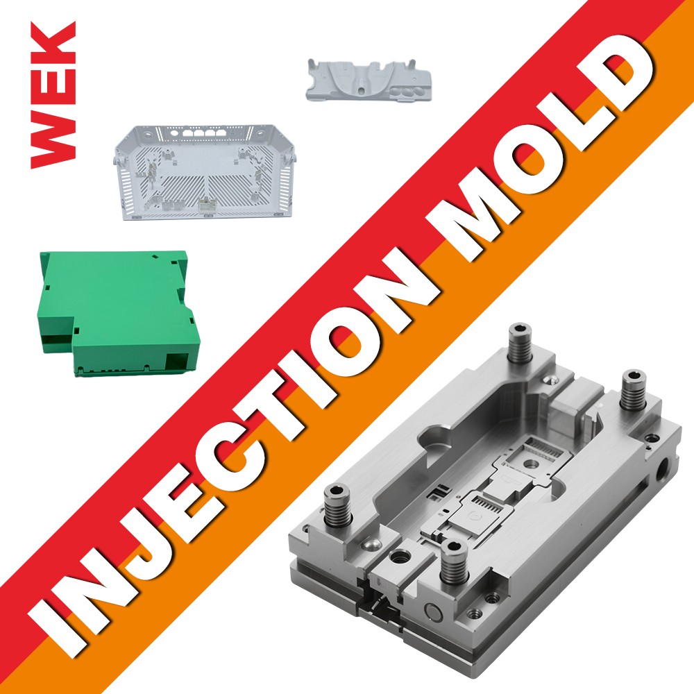 WEK Odm Oem Pa Pc Pp Pu Pvc Abs Rapid Prototype Custom Parts Service Mould Plastic Injection Molding Injection Moldin Service