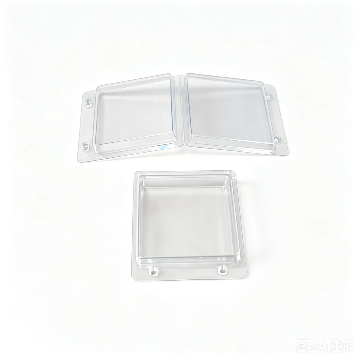 Factory Customized Size Disposable Clamshell Blister Packaging High Quality Transparent PET Plastic for Consumer Electronics