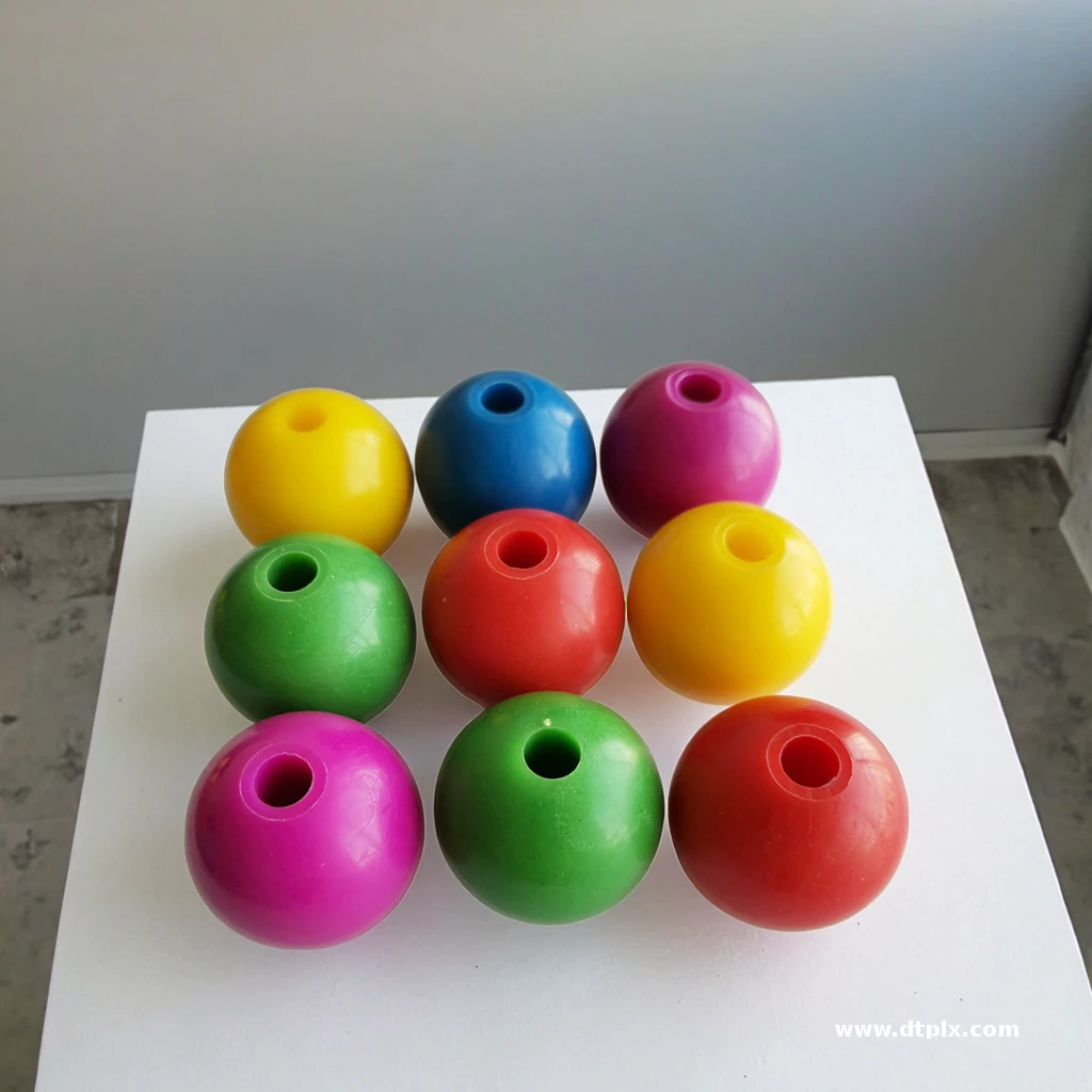 Plastic Factory Wholesales Liancheng LC239 Custom Injection Molding Cutting PP Solid Balls-Industrial Application Mirror Polish
