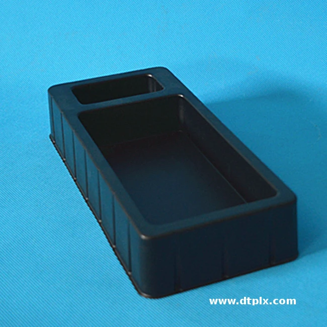 Manufacturer Customized Eco-friendly ISO Certified Rectangle Tray Vacuum Forming PVC PS PET Plastic Packaging Blister for