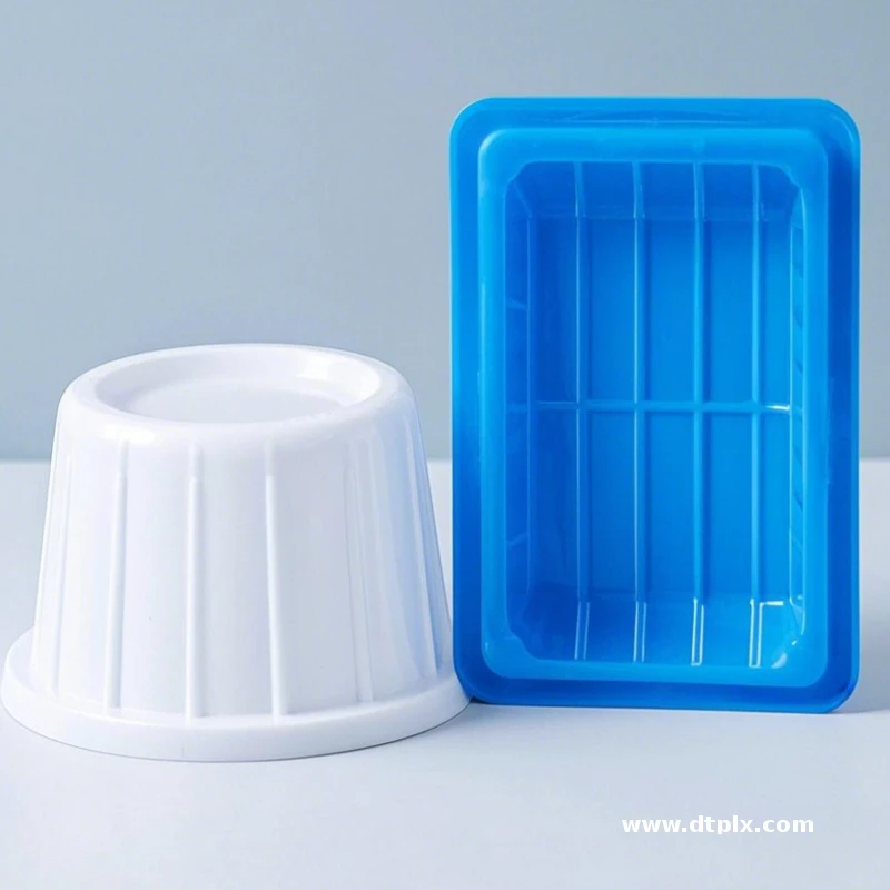 PE Thick Wall Thermoforming Blister Packs for Electronics Plastic Modling Mould Custom Cutting Processing Service Custom Color