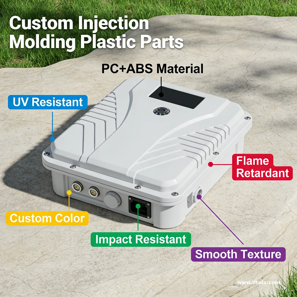 Oem Plastic Mould Manufacturer Custom Mold Maker Inject Pa6 Pc Pvc Nylon Pp Abs Plastic Injection Molding Service