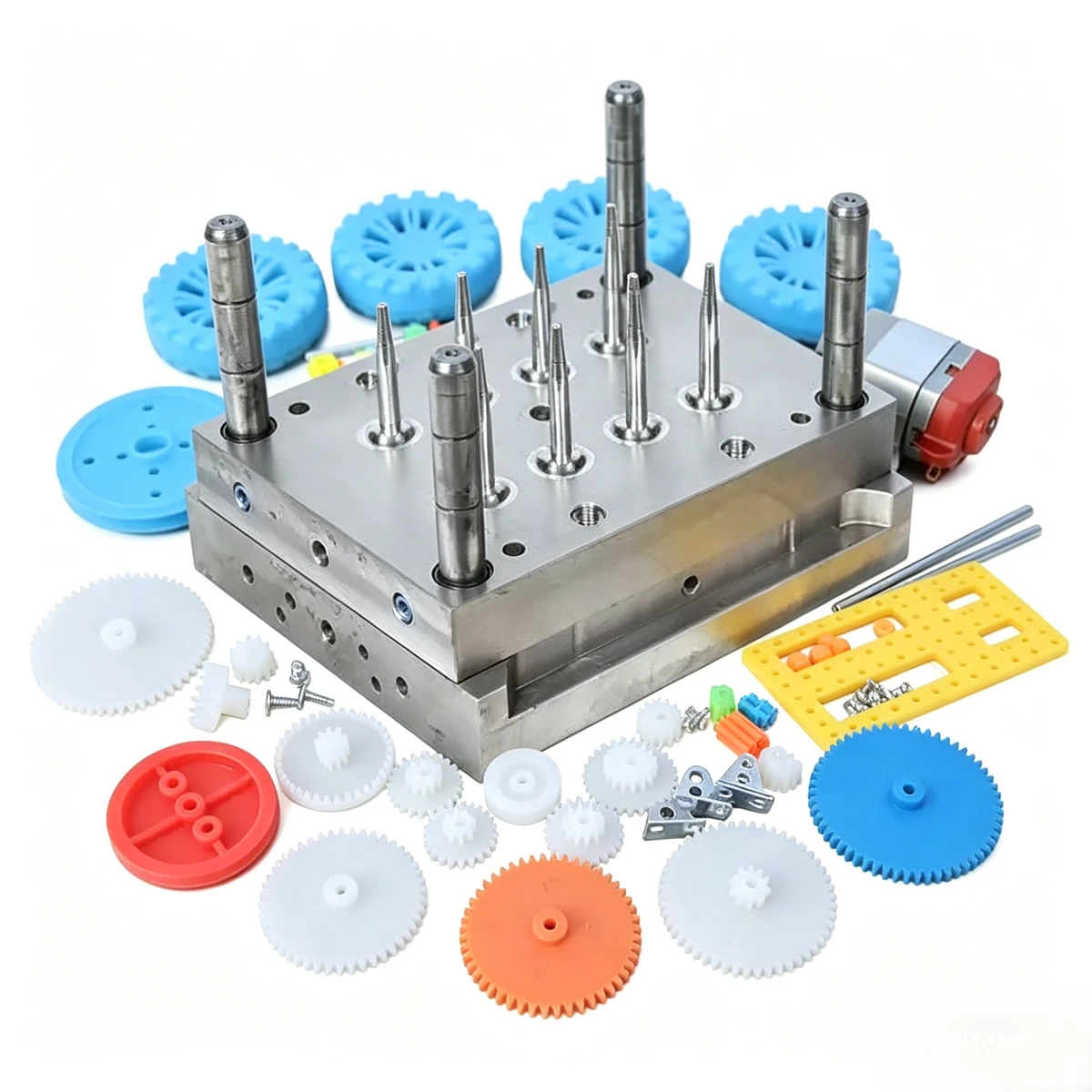 PVC Injection Molding Custom Tools Custom Made Plastic Products Plastic Parts For Consumer Electronics Products