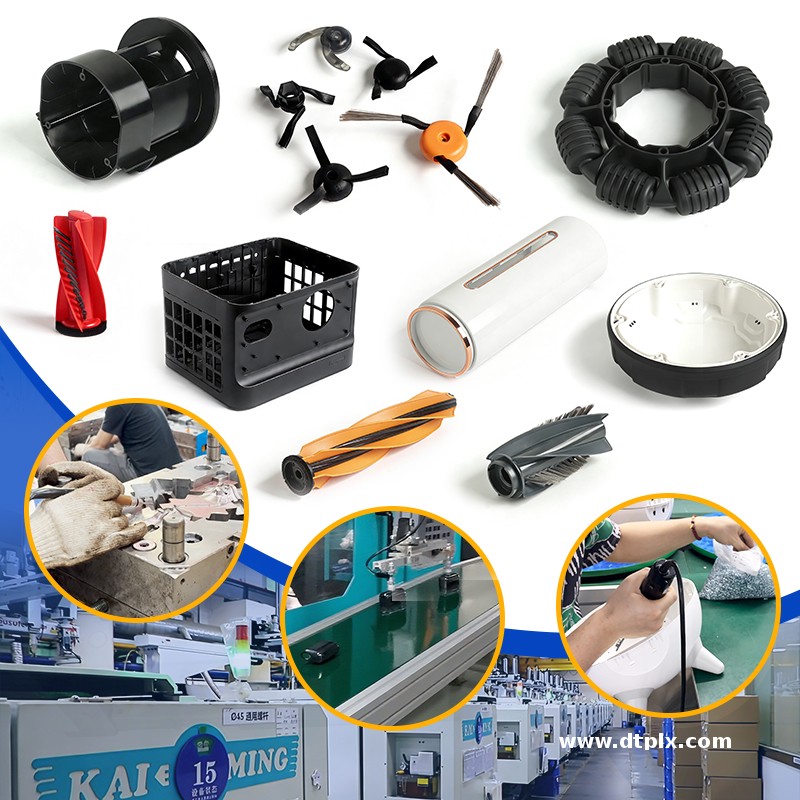 Custom Precision Plastic Mold Manufacturing Injection Molding Overmolding Insert Molding Surface Finishing Processing Service