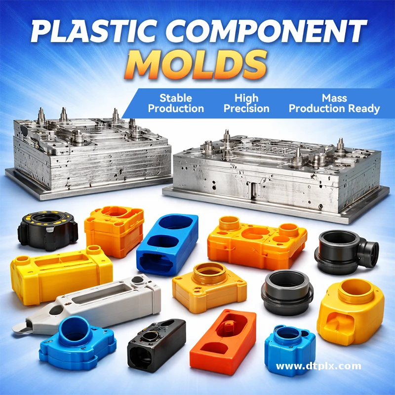 High Quality ABS PP PC Plastic Parts Injection Molding Food Grade ABS PP Silicone Mould Plastic Injection Mold