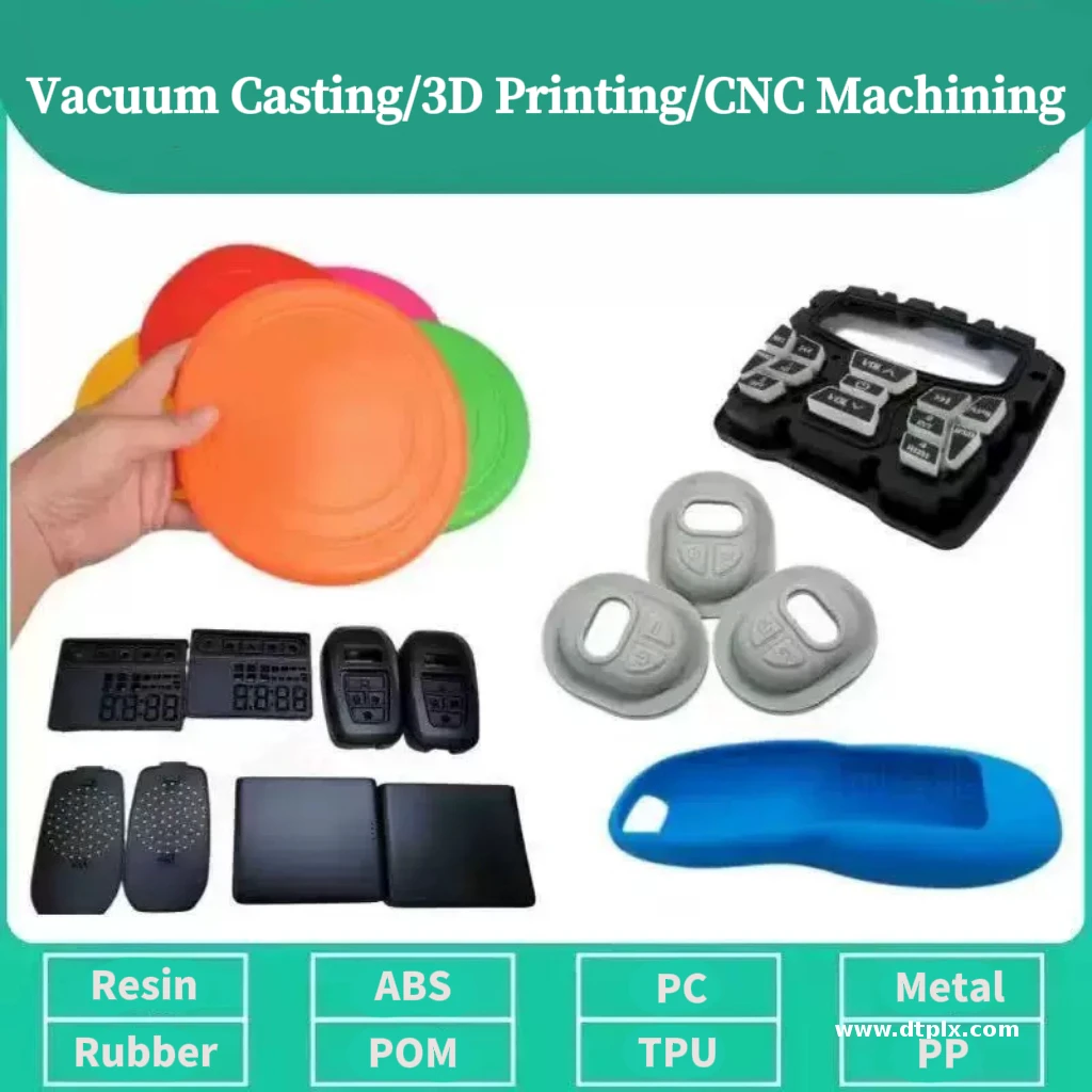 OEM ODM Silicone Rubber Mold Vacuum Casting Service for Production Rapid Prototype Plastic Resin Casting Low Cost Manufacturing