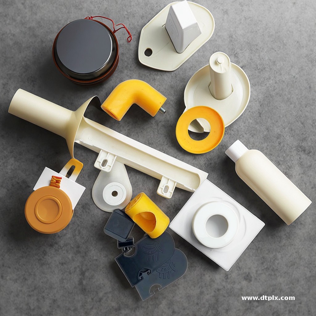 OEM Custom Eco-friendly Industrial Plastic Rapid Prototyping Injection Molding Parts ABS PP PC Cutting Service ROHS Certified