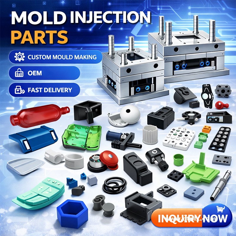 PA PA66 TPE TPU POM PVC PS PET LDPE Plastic Molding Injection Part Productse Custom Parts Service Mould Injection Molding