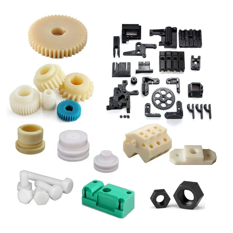 Plastic Parts Manufacturer Injection Molding CNC Machining UHMW HDPE PEEK POM Custom Precision Components OEM/ODM Services