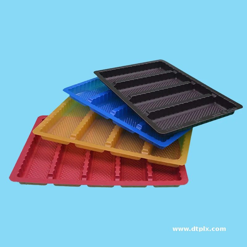 Customized Food Grade PS/PET/PP Plastic Blister Packaging Trays with Custom Logo & Shape for Bread and Cakes