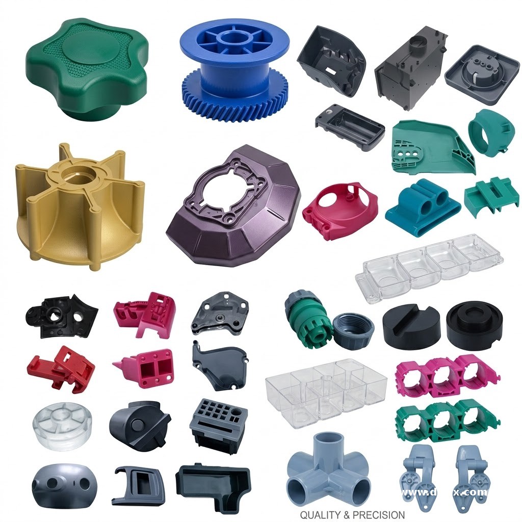 Custom Injection Moulding PP ABS HDPE PC PA PE PMMA POM PVC PBT PA66 TPU PET Nylon Silicone Plastic Injection Molding Service