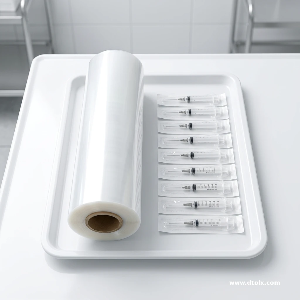 Medical Grade Thermoforming Plastic pp / Pe Blister Film for Flexible Packaging on Automatic FFS (Form Fill Seal) Machines