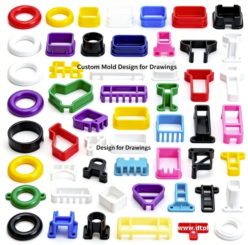 Custom Factory One-stop Plastic Mould Cast Custom Plastic Injection Molding Manufacturer Plastic Injection Molding