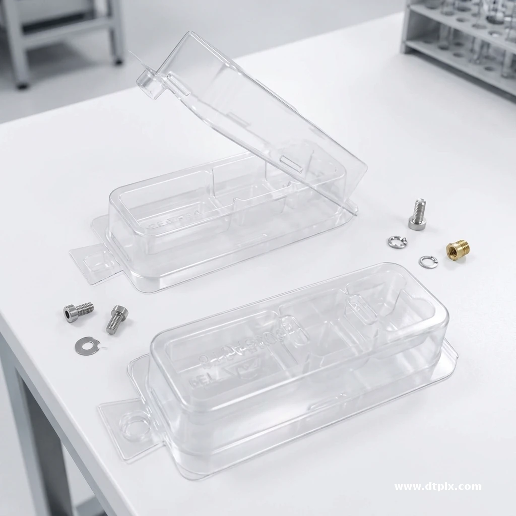 Customized Professional Plastic PVC Blister Tray Packaging Mobile Phone Smart Watch Car Accessories Storage Box-Disposable