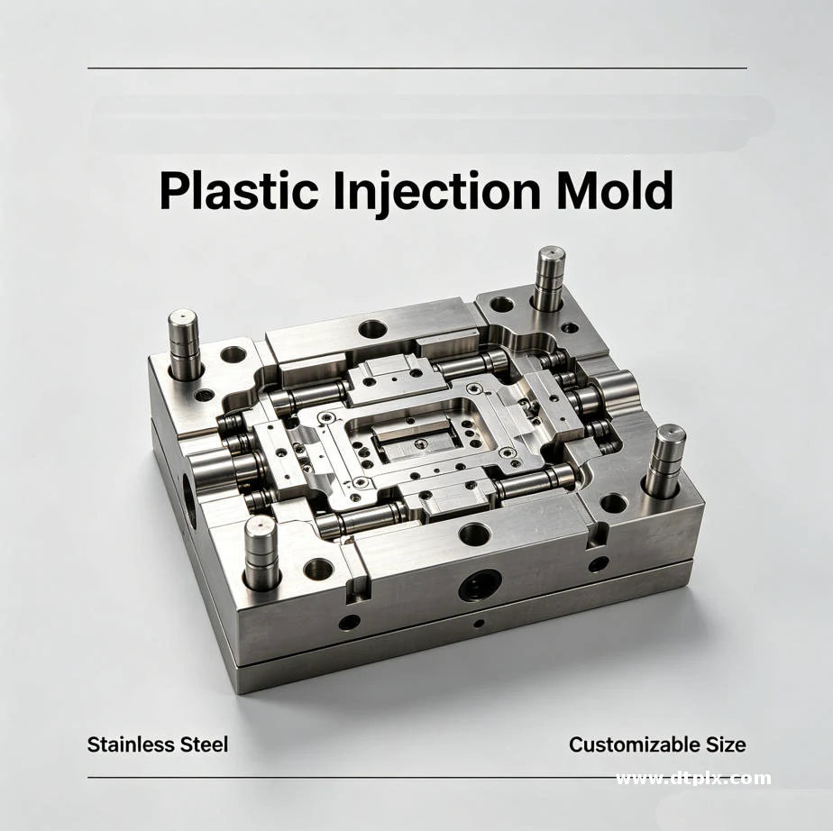 High Precision Injection Mold, Durable Steel Forming Mould For Industrial Production