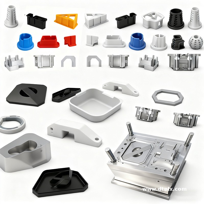Plastic Moulded Part Plastic Mould Pp Abs Pvc Tpe Tpu Nylon Injection Molding Injection Molding Service