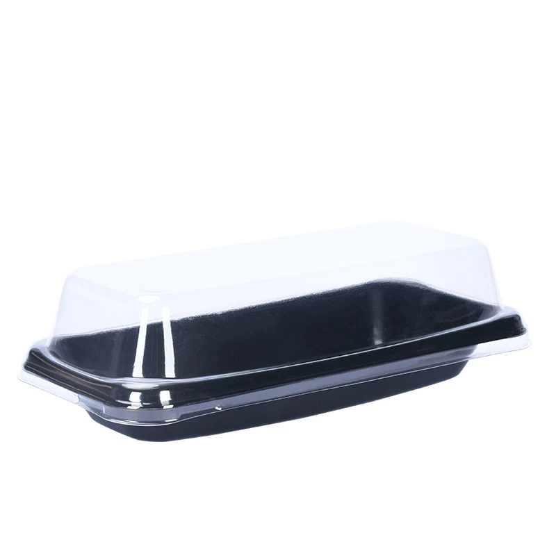 Custom OEM Foldable PET & PVC Plastic Packaging Containers for Food Sandwich Cake Boxes Blister Lids