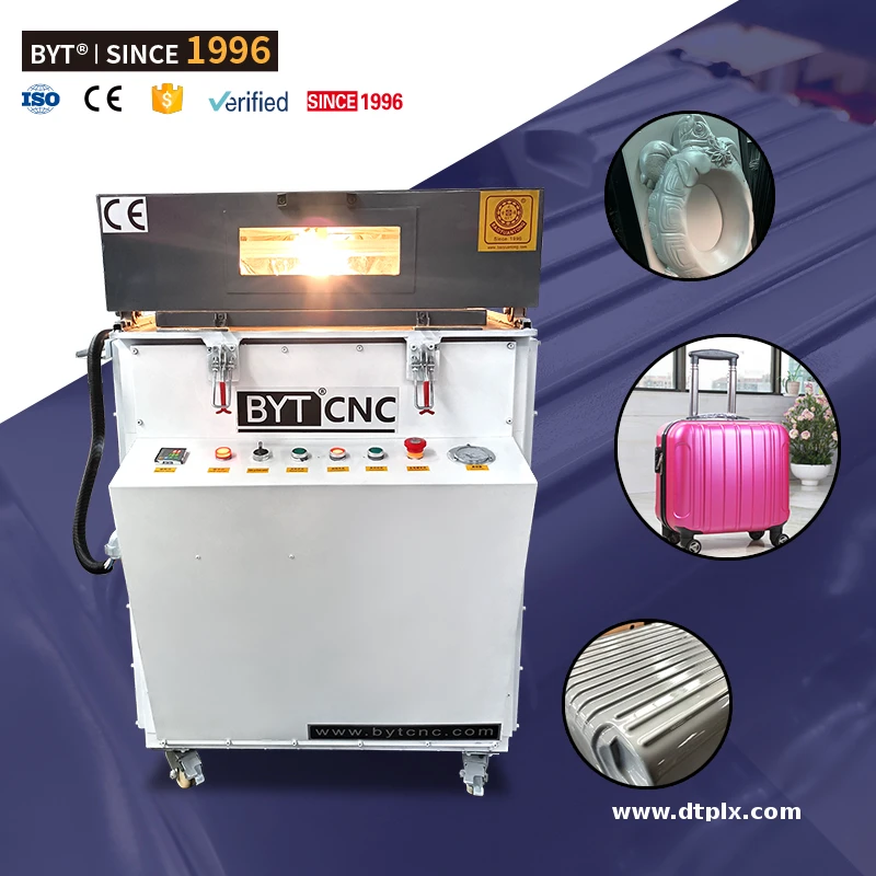 Pre-stretch Function Vacuum Thermo Forming Machine Signs Mold Making Luggage Plastic Vacuum Forming Machine