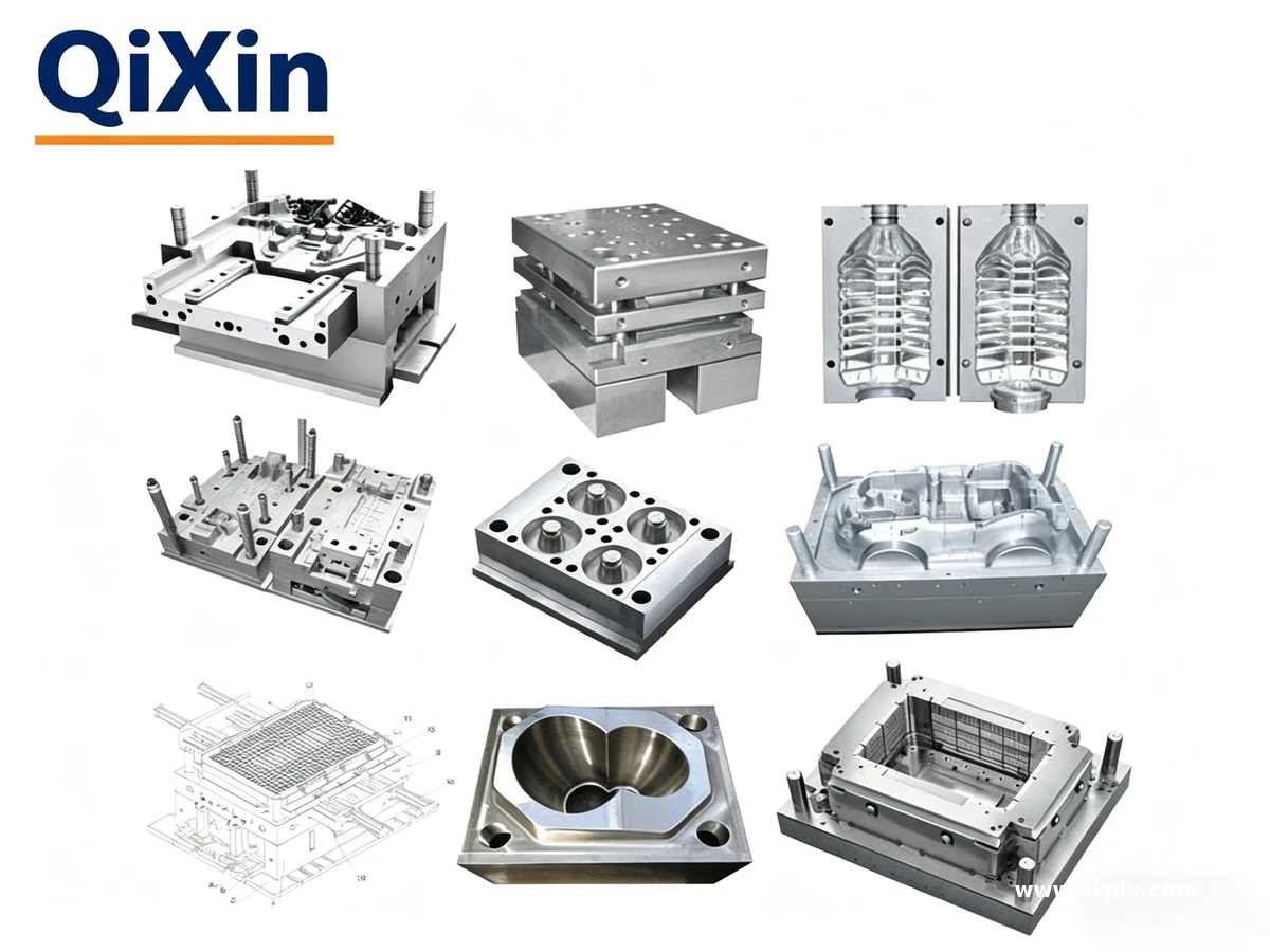 QiXin ABS Plastic Part Tooling Injection Molding & Casting Service China Manufacturer Factory Direct Custom Mold