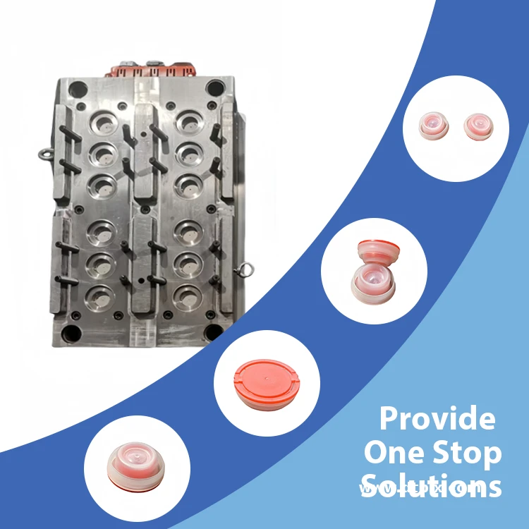 High Quality Custom Compression Casting Injection Molds Plastic Cap Maker Punching Press Mold Service OEM ODM