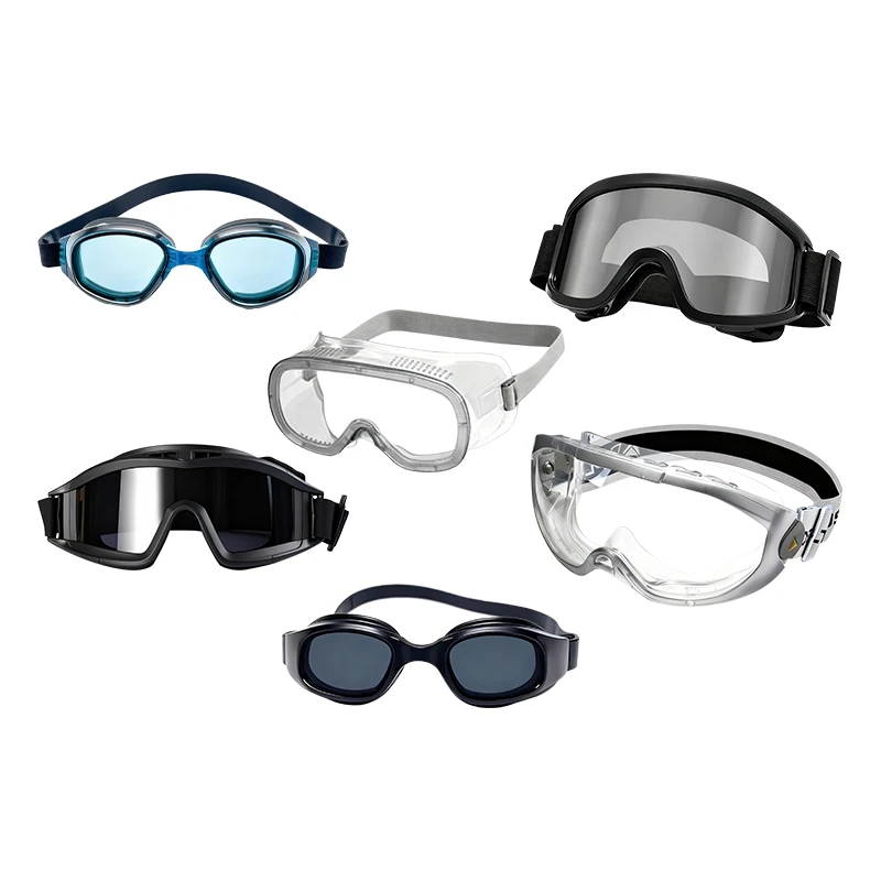 GrowWayTech Brand Guangdong Made POM ABS Material Polished Surface OEM/ODM Customized Injection Molded Goggles Glasses Swimming