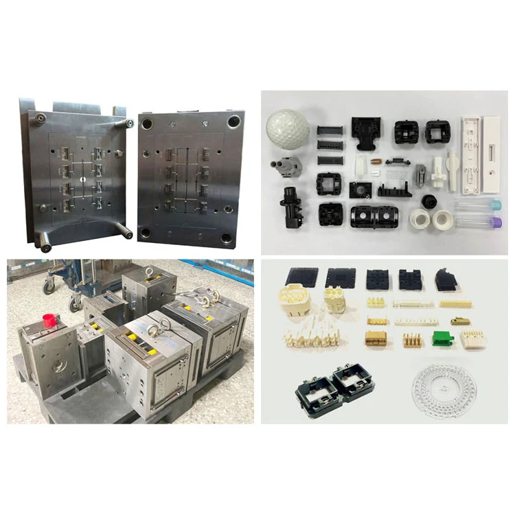 Custom Precision Plastic Single-Color Injection Molds 0.02mm Tolerance Reliable Mold Components ISO9001:2015 Certified Mold