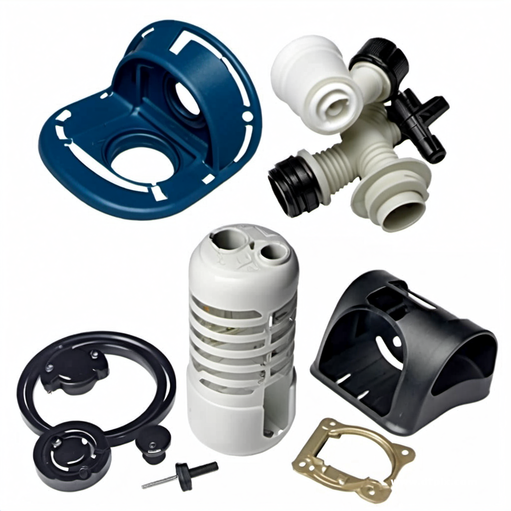 Custom OEM ODM Plastic Design Manufacturer Services Parts Injection Molding Plastic Products Chromeplate Oil Spray