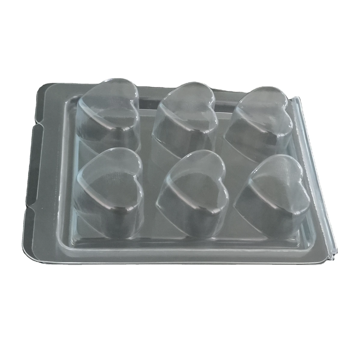Custom Transparent PET Euro Blister Packaging for Chocolate Candle & Stickers-Clear Clamshell Plastic with Custom Thickness