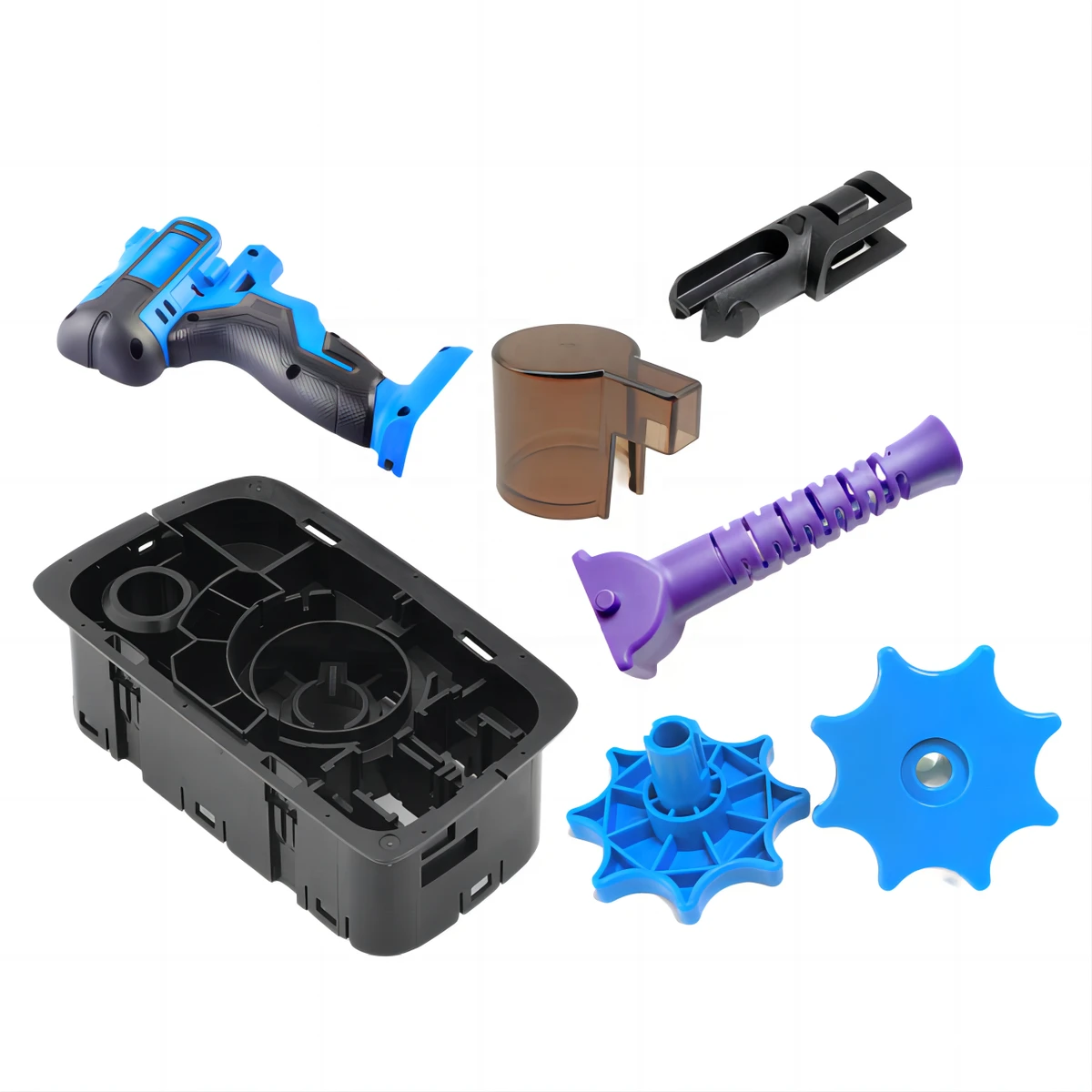 NEWAY Custom 3D Printing Vacuum Casting CNC Machining Injection Molding Plastic Parts