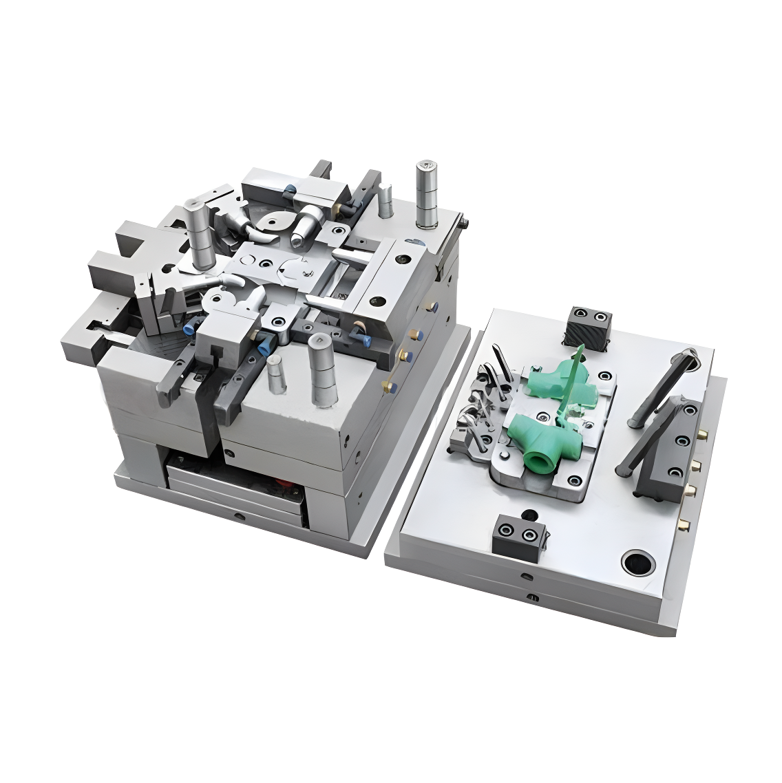 High Precision PVC Plastic Injection Mould Core-Pulling Tooling Household Pipe Fittings PPR Manufactured Moulds Factory