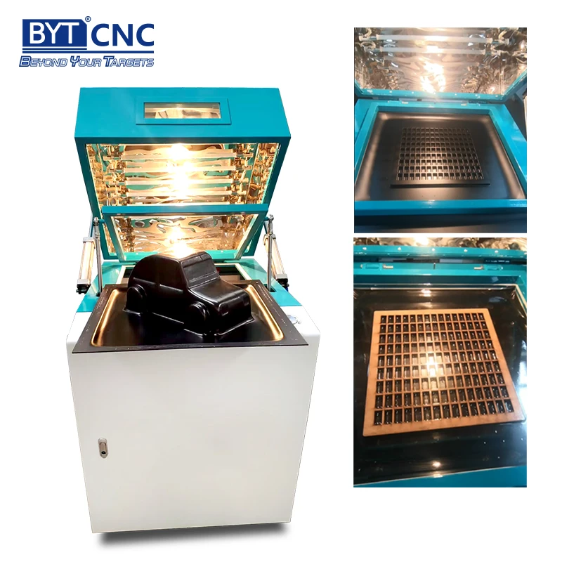 Thermoforming 3D Led Light Mask Blister Brick Molding Signs Making Acrylic ABS PVC Plastic Vacuum Forming Machine