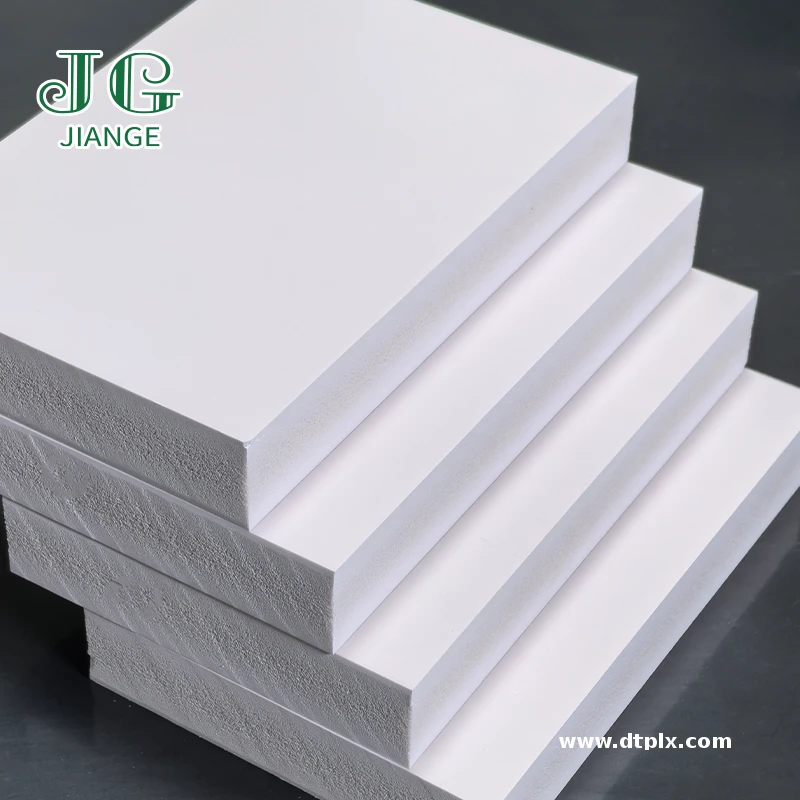 Smooth Surface White PVC Foam Board Customizable Cutting Processing Service PVC Foam Sheet