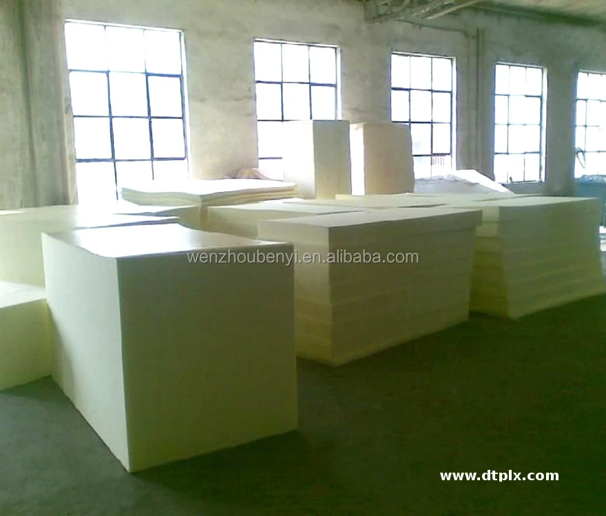 Custom Cutting Moulding Processing Available-Thick Polyurethane PU Foam Various Colors for Shoe Manufacturing Plastic Sheets