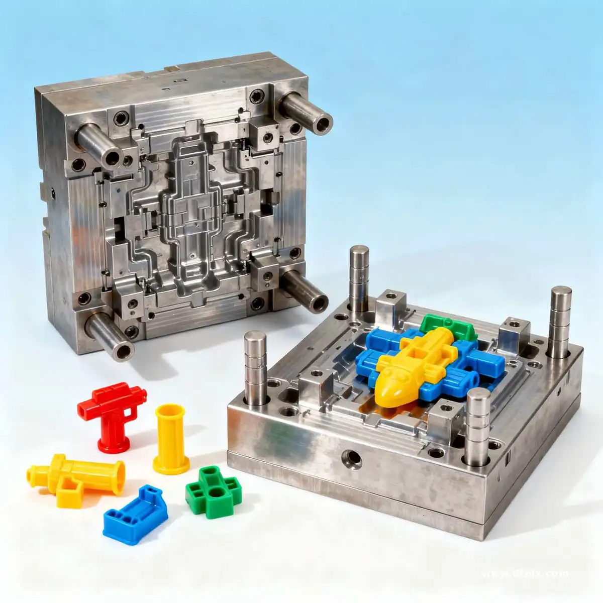 Guangdong Plastic Injection Moulds Manufacturer's Customized PP/PVC/ABS/PC/PET Preform Die Casting Mould for Household Products